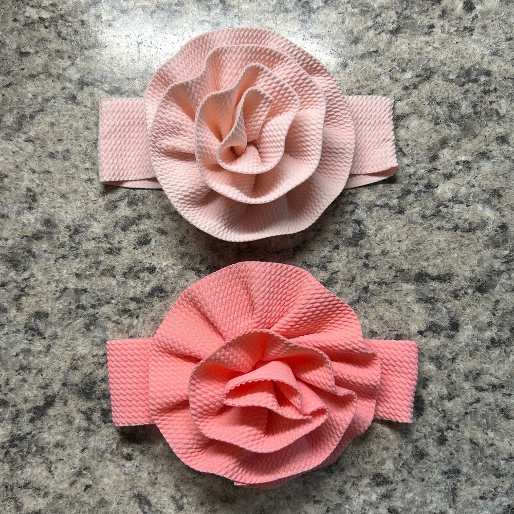 NWOT Baby Girl Flower Headbands